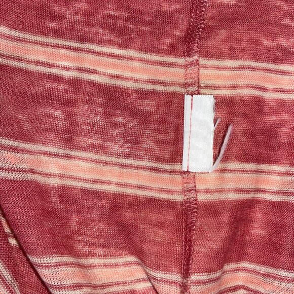 Joie Brellen Twist-back Tank Striped Maxi Dress Small 100% Linen Tropic Red - Picture 7 of 12